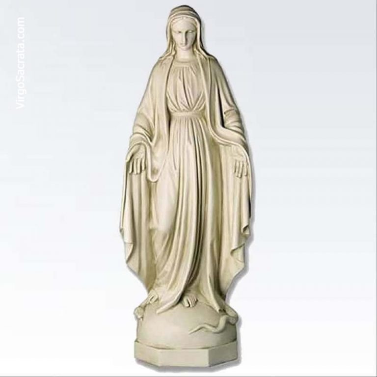 Our Lady Of Grace Statue 36 Virgin Mary Sculpture ⋆ Virgo Sacrata