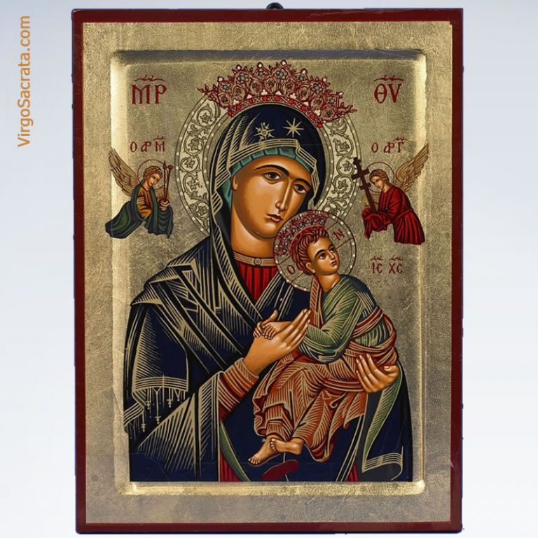 Theological Meaning Behind the Our Lady of Perpetual Help Icon