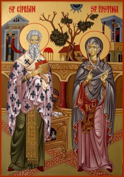 Saint Cyprian and Saint Justina, Martyrs - September 26 ⋆ Virgo Sacrata