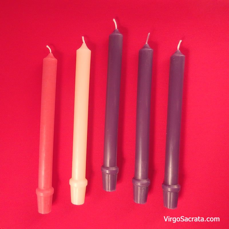 Beeswax Advent Candles