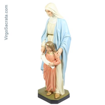 St Anne realistic color statue